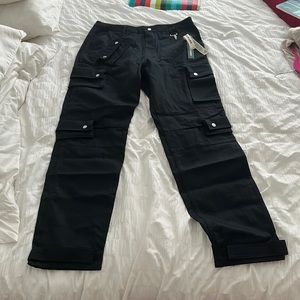 REESE COOPER Black Cargo Pants - NWT